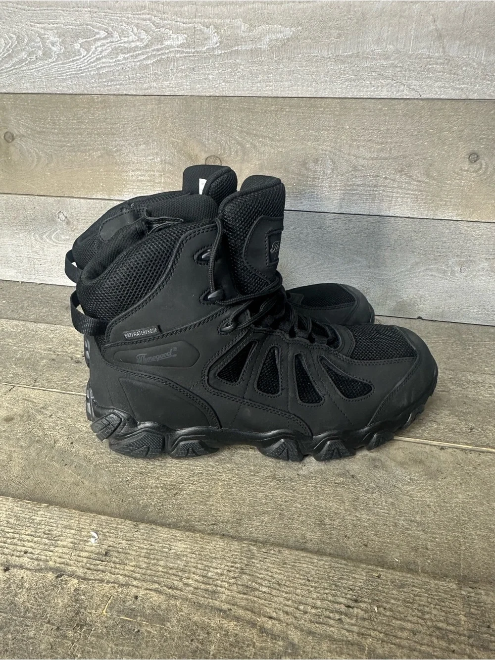 Thorogood 804-6290 6″ Men's 12 Hiker Crosstrex Series Safety Toe Side Zip Boot